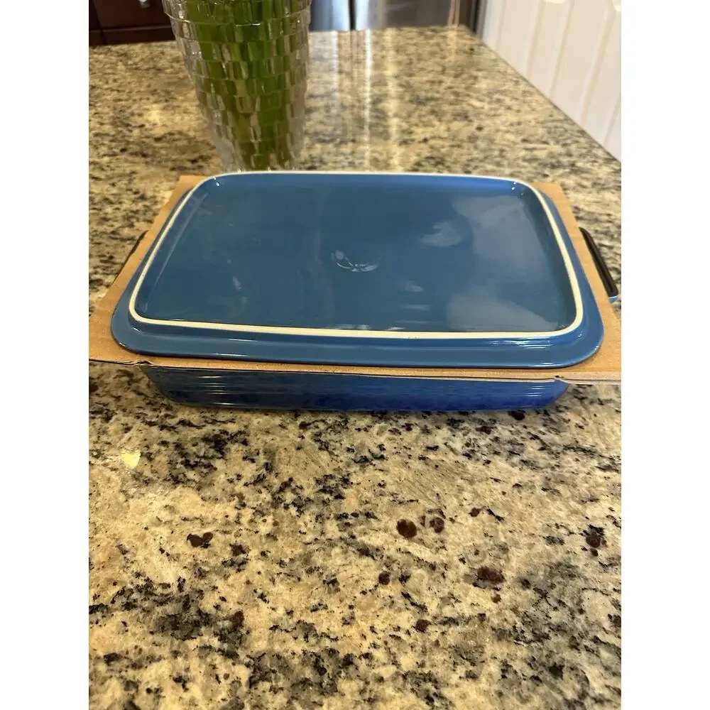 New PARINI STONEWARE CASSEROLE 12
